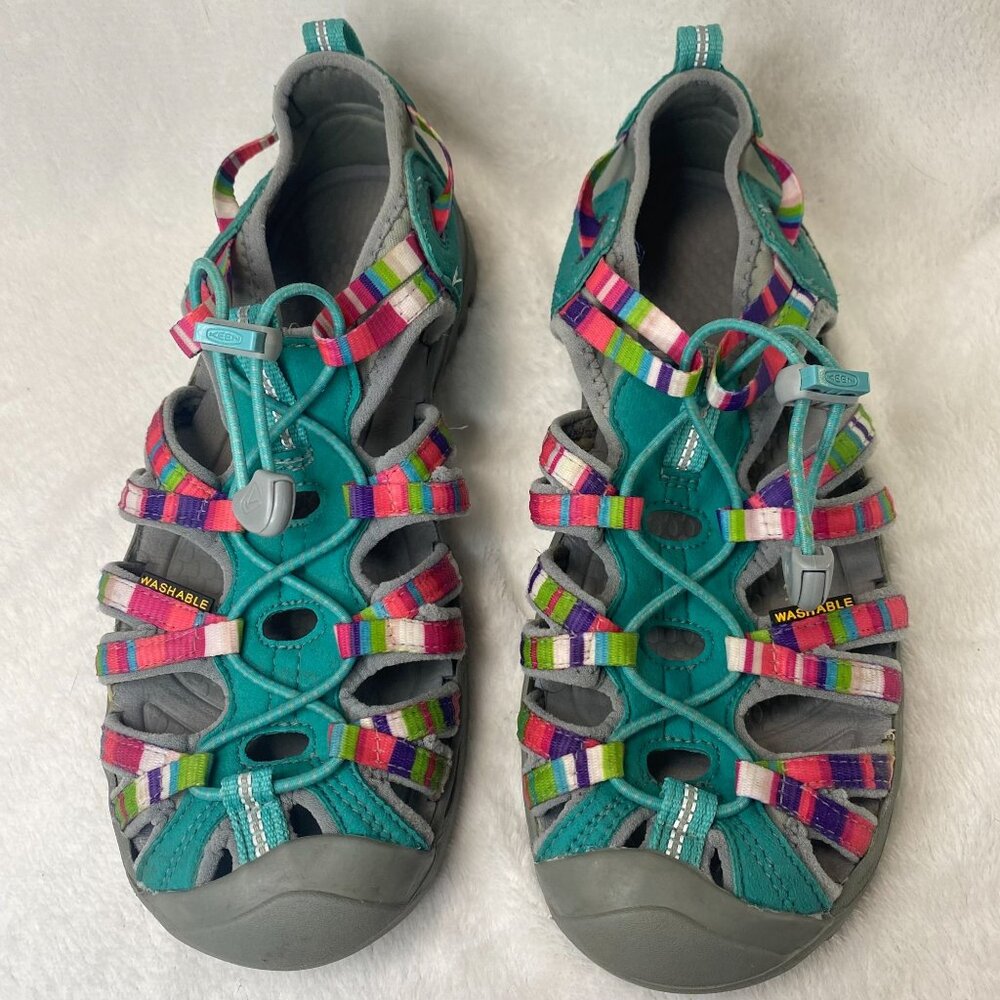 KEEN Women's Size 6 Multicolored Whisper Closed Toe Durable Comfortable Easy on
